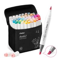 Ohuhu 60 Marcadores Alcohol Honolulu S Pincel&Biseladasuave