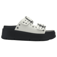 Sandalia De Mujer, Blanca Casual Chalada Cumbia-31