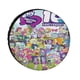 thumbnail image 1 of Equestria Girls Funda para neumático de repuesto de tela Oxford - Tela Oxford 71CM, 1 of 6