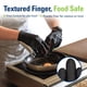 thumbnail image 3 of Guantes desechables SWIFTLITE de nitrilo negro aptos para alimentos (100), 3 of 6