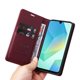 thumbnail image 3 of Funda Billetera de Cuero para Samsung Galaxy A17 con Tarjetero y Soporte - Tapa Magnética Rojo, 3 of 6
