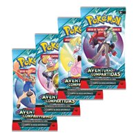 Pokémon - Cartas Pokemon Pack 4 Sobres Journey Together Español Azul