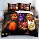 thumbnail image 1 of Five_Nights_at_Freddy's 3 PCS Comforter Set with 2 Pillowcases,Five_Nights_at_Freddy's Bedding Set Sheet Set for Kids Adults,All Season Lightweight, 1 of 5