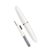 Magideal - Bolígrafo De Limpieza De Auriculares Multifunción Kit De Cepillo Limpio Herramientas Antiobstrucción Bolígrafo De Limpieza De Auriculares Bl