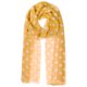 thumbnail image 1 of INSPIRE CHIC Bufanda de Chifón Retro de Lunares de los Años 50 para Mujer, Ligera y Suave, Larga, Envoltura para la Cabeza, Chal, Bufandas para Todas las Estaciones 63.0"x19.7" Tierra Naranja Amarillo, 1 of 6
