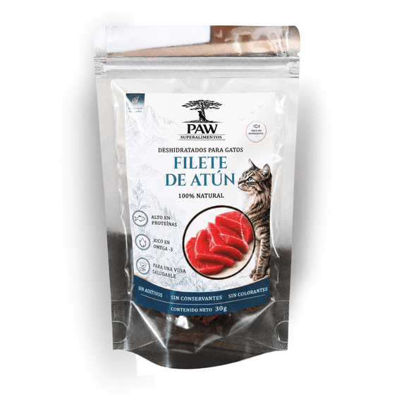 Snack filete de Atún deshidratado para gatos 30 g