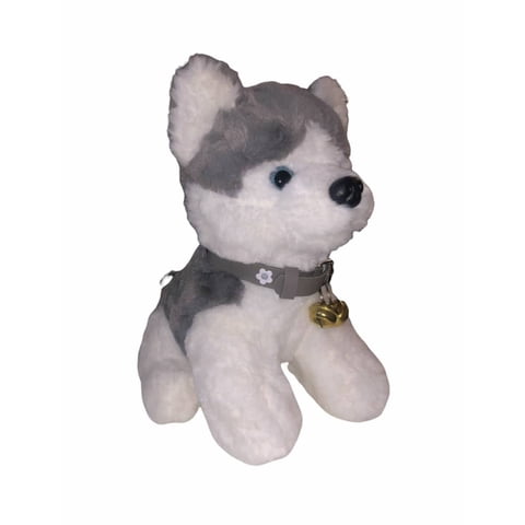 Oem - Peluche De Perro Lobo Suave Y Divertido