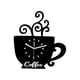 thumbnail image 3 of Reloj De Pared Con Forma De Taza De Café, Bonito Regalo, Silencioso Para Dormitorio, Cocina Y Sala De Estar., 3 of 5