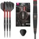 thumbnail image 1 of Set de dardos Target 90 % tungsteno Scope con punta de acero, rojo/negro, 1 of 6