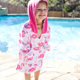 thumbnail image 2 of PONCHO DE TOALLA FLAMENCO (12-24M), 2 of 2