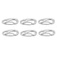 thumbnail image 2 of Acero Inoxidable 2 "50mm Spring Gate Snap Hook Para Mosquetón Swing 6pcs, 2 of 5