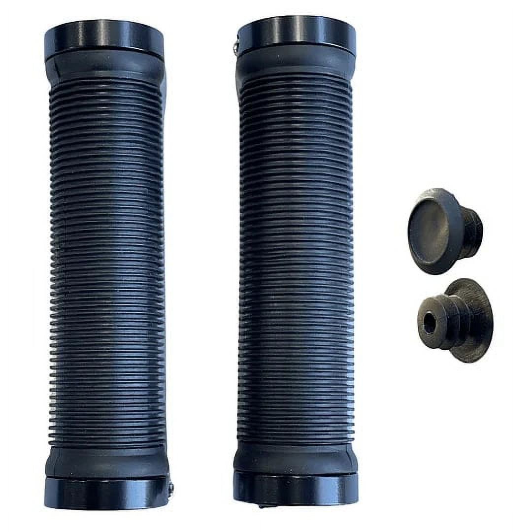 Bitteli - Puño Antideslizante Doble Perno Lineas Negro