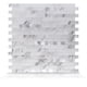 thumbnail image 1 of Baldosa antisalpicaduras Art3d Volakas con forma de piedra despegable y pegada, color blanco, 1 of 7