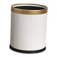 thumbnail image 3 of Bote De Basura Con Tapa Abierta, Cubo De Basura Simple Para Sala De Estar, Casa, Granja, Blanco Puro, 3 of 5