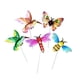 thumbnail image 5 of 5 Piezas De Estacas De Jardín De Mariposas Decorativas Coloridas Para Camino De Patio, 5 of 5