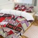 thumbnail image 1 of Juego de cama individual de 3 piezas de Hazbin Hotel - Incluye edredón y fundas de almohada individuales - Microfibra resistente a la decoloración - Hazbin Hotel Lc, 1 of 3