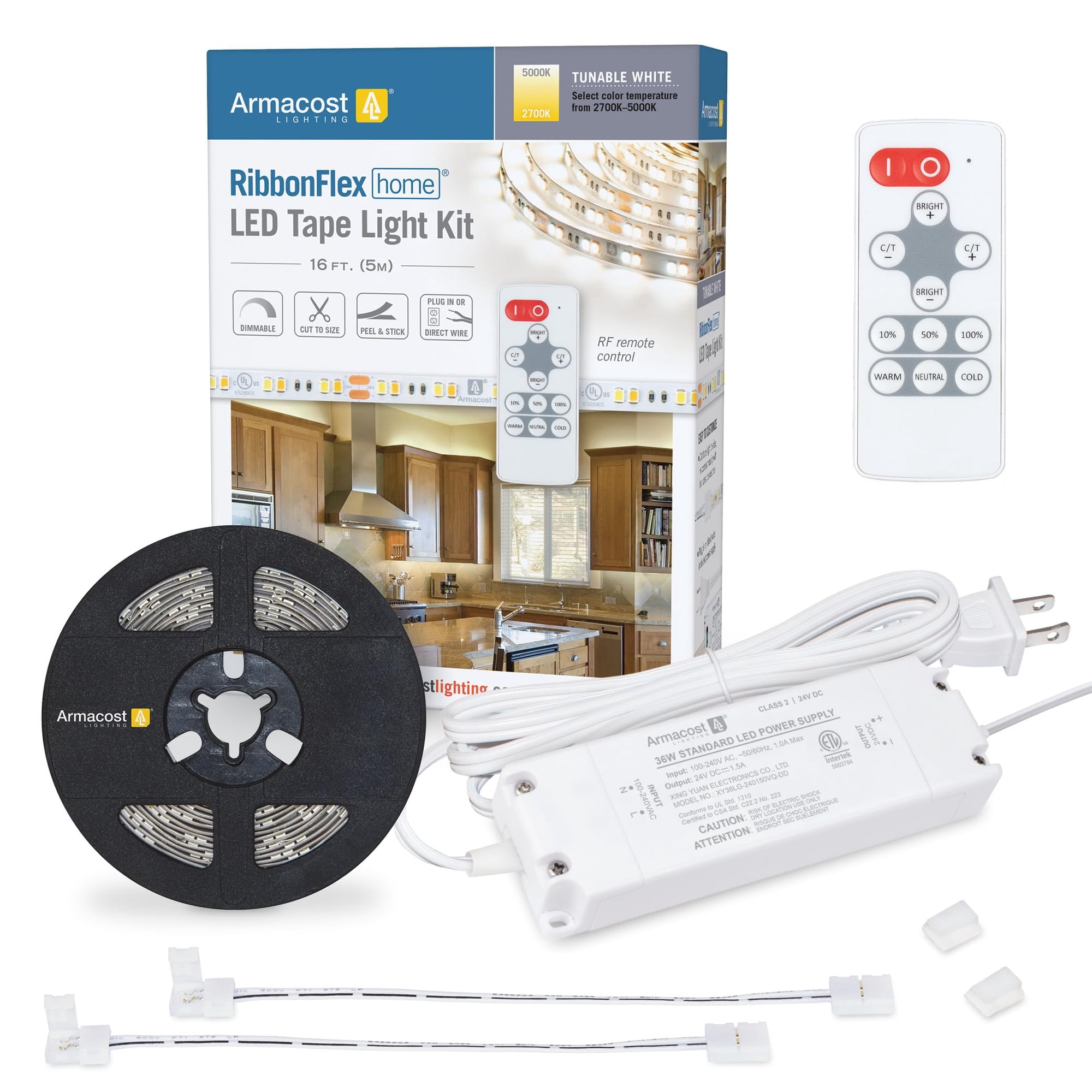 Kit De Cinta Led Armacost Lighting Ribbon Flex De 16 Pies