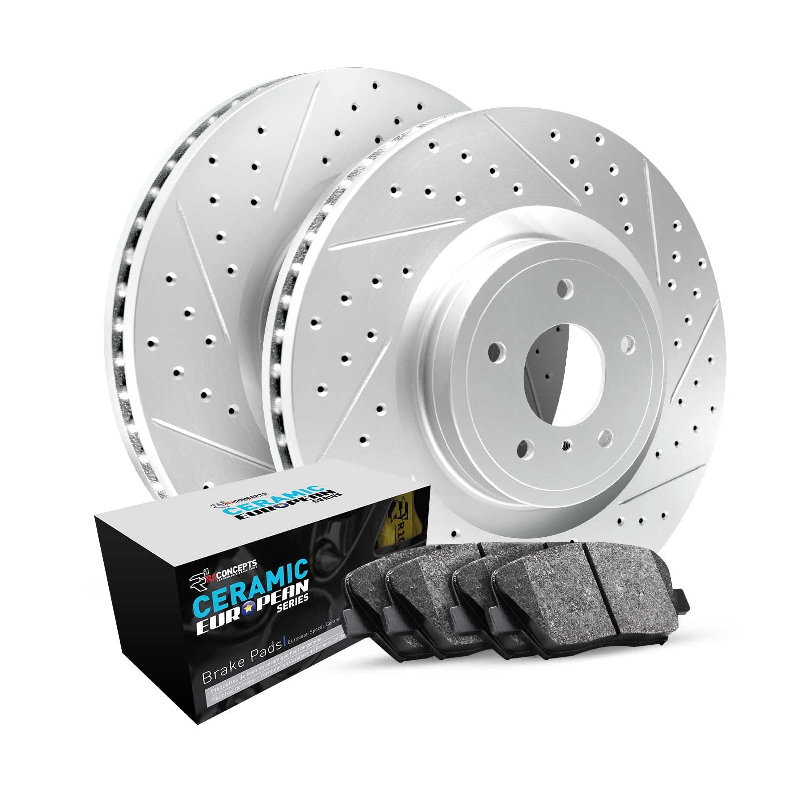 Kit De Frenos Traseros R1 Concepts Para Volkswagen Golf/gti/passat