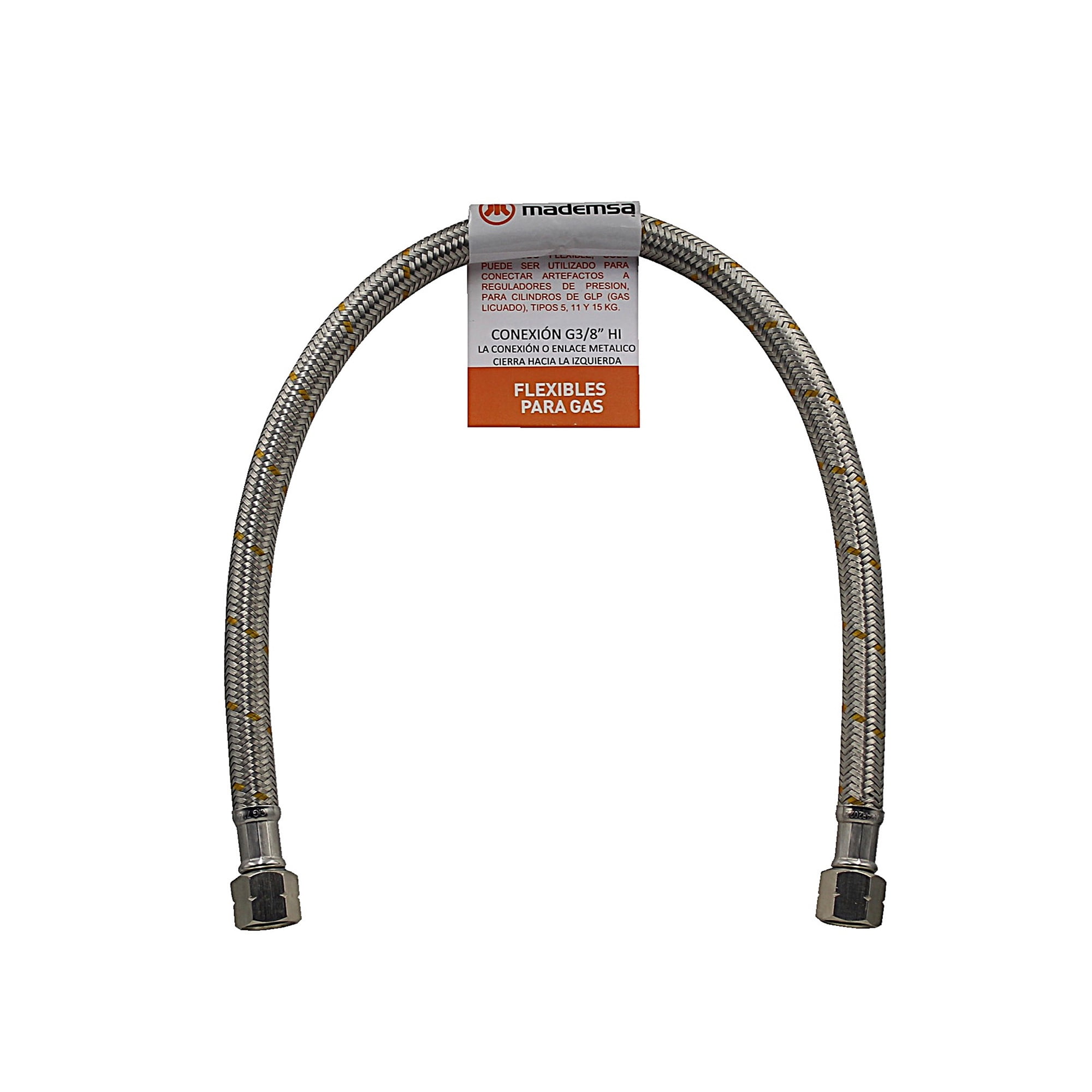 Flexible Gas Mademsa 60 Cm 3/8 X 3/8 D14