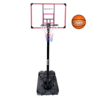 Runick - Torre Basquetbol Oficial Movil Con Tablero Inc. Red Alt. Max 3,05 Mts