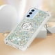 thumbnail image 5 of FOXDOCK Funda Glitter Líquida para Samsung Galaxy A17 con Anillo Brillante, TPU Antichoques y Esquinas Reforzadas, Soporte, 5 of 6