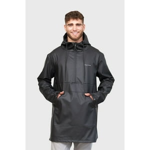 Chaqueta Impermeable Walking Patrol Negro Hombre Falcone
