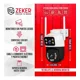 thumbnail image 2 of Cámara De Seguridad 5g Zeker Doble 4mp Exterior Impermeable Blanco, 2 of 3