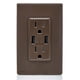 thumbnail image 2 of Cargador USB/enchufe dúplex resistente a manipulaciones Leviton Renu, 2 of 2