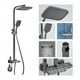 thumbnail image 1 of Ducha De Lujo Premium 4 Modos Bidet Baño 3 Cabezales Grafito, 1 of 3