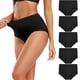 thumbnail image 1 of Ropa interior Molasus para mujer, algodón suave, cintura alta, color negro, 1 of 5
