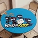 thumbnail image 5 of Mantel Ajustado Redondo Ninja Infantil Impermeable 150 cm, 5 of 6