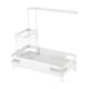 thumbnail image 3 of Esponja Plato Cepillo Dispensador De Jabón Soporte A Prueba De Herrumbre Soporte De Esponja Para Baño Blanco, 3 of 5