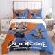 thumbnail image 1 of Zootropolis Anime Bedding Set Duvet Cover 100% Polyester Suitable For Children And Adults 2/3Piece Set 1 Quilt Cover Bed Sheets, 1 of 5