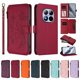 thumbnail image 3 of Funda Cartera Mariposa para [Xiaomi Redmi Note 15 Pro Plus 5G] con Soporte y Cremallera Rojo, 3 of 6