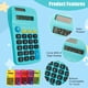 thumbnail image 4 of Calculadora Erinnmy Mini Solar y Batería de 8 Dígitos Paquete de 36, 4 of 7