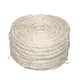 thumbnail image 4 of Poste Rascador Para Gatos, Hecho A Mano, 3 Hebras, Cuerda De Sisal Trenzada Resistente, 6mm X 20M, Color Blanco, 4 of 5