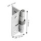 thumbnail image 2 of Bisagras con resorte Luomorgo para gabinetes de acero inoxidable, 2 of 7