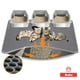 thumbnail image 1 of Alfombra Atrapa Arena De Gatos Tapete Arenero Michi 120x70cm Gris, 1 of 11