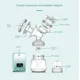 thumbnail image 3 of Extractor de leche atomático doble recargable con chupetes, 3 of 3