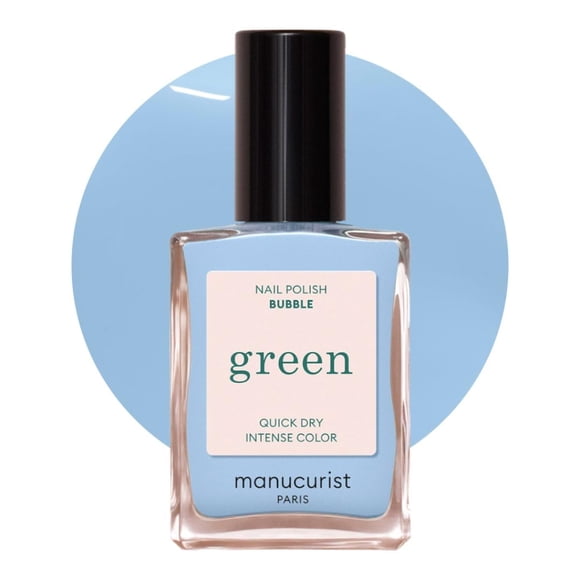 Esmalte de uñas Manucurist, verde pastel, 15 ml, 9 unidades, vegano