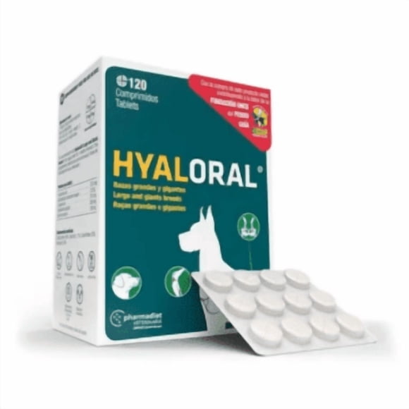 Hyaloral Raza Grande 120 comprimidos