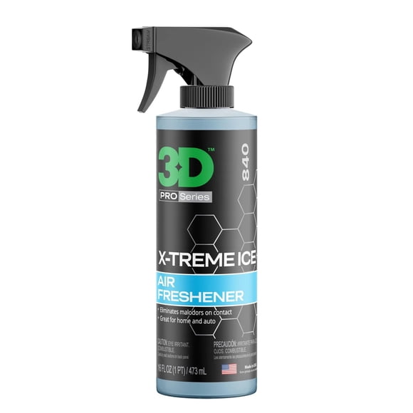 Aerosol Air Freshener 3D X-Treme Ice, 473 ml, a base de agua