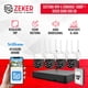 thumbnail image 2 of Kit Nvr Camaras Zeker Seguridad FHD 1080p + Disco Duro 500gb, 2 of 9
