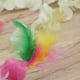 thumbnail image 5 of Ueetek - 10 ratones de peluche para mascotas, juguete para gatos, atrapa ratones con plumas (color aleatorio), 5 of 7