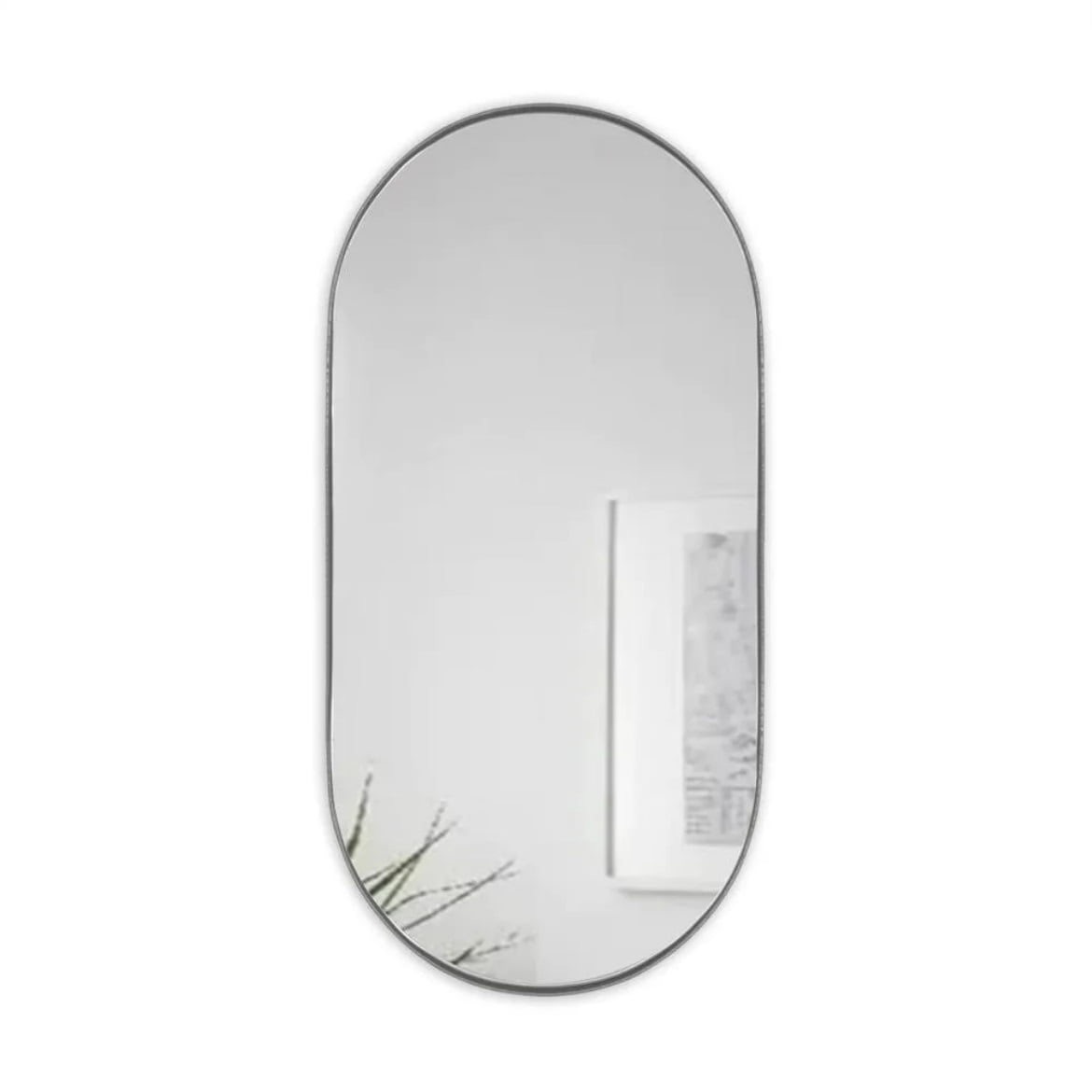 Espejo Ovalado 50cm Taller Sin Fronteras