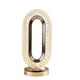 thumbnail image 1 of Lampara Mesa Forma Ovalada Romantica Cristal Lau, 1 of 3