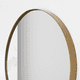 thumbnail image 3 of Espejo D58 Circular 58x58x3,5 Cm Dorado Con Marco Metalico, 3 of 7