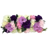 Bothyi - Faux Roses Flor Artificial Telón De Fondo Decoración De Ramo De Oficina En Casa