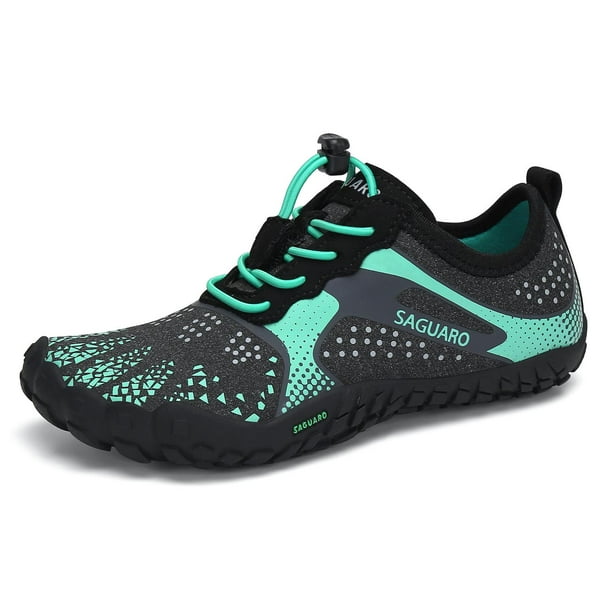 Calzado deportivo barefoot Saguaro Kids Fast I verde oscuro 29