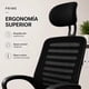 thumbnail image 5 of Silla Ejecutiva oficina Escritorio Ergonomic Con Apoyacabeza y Brazos Premium Prime, 5 of 9